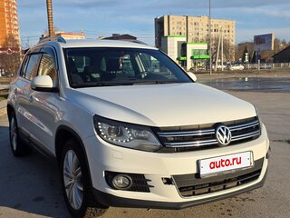 2014 Volkswagen Tiguan I Рестайлинг, белый, 1350000 рублей, вид 3