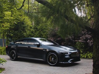 2020 Mercedes-Benz AMG GT 4-Door Coupe 43 I, чёрный, 7050000 рублей, вид 4