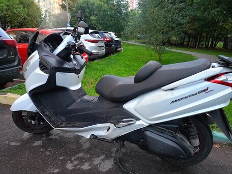 2014 Sym Maxsym 600, белый, 310000 рублей, вид 1