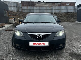 2008 Mazda 3 I (BK) Рестайлинг, чёрный, 500000 рублей, вид 2