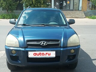 2005 Hyundai Tucson I, синий, 485000 рублей, вид 1
