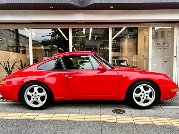 1995 Porsche 911 Carrera IV (993), красный - вид 7