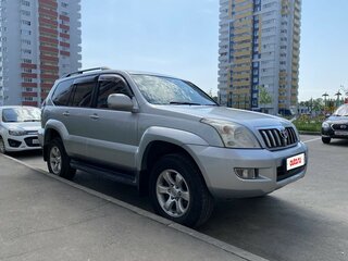 2004 Toyota Land Cruiser Prado 120 Series, серебристый, 1680000 рублей, вид 1