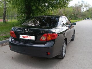 2008 Toyota Corolla X (E140, E150), чёрный, 1200000 рублей, вид 3