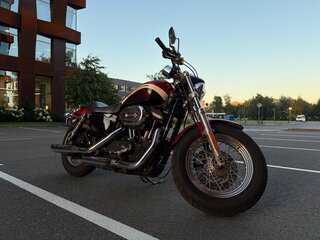 2012 Harley-Davidson Sportster 1200, красный, 750000 рублей, вид 1