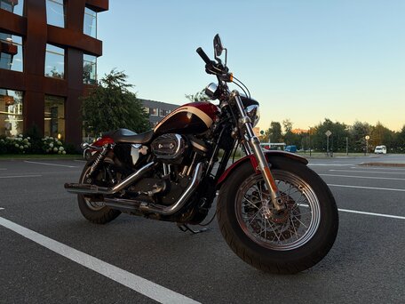 2012 Harley-Davidson Sportster 1200, красный, 750000 рублей, вид 1
