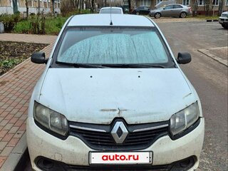 2014 Renault Logan II, белый, 400000 рублей, вид 1