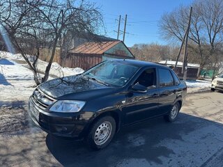 2017 Lada (ВАЗ) Granta I, чёрный, 680000 рублей, вид 2