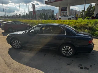 2006 Hyundai Sonata ТагАЗ IV (EF) Рестайлинг, чёрный, 60000 рублей, вид 3