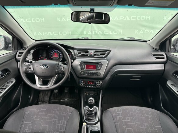 2013 Kia Rio 5-speed III, серый - вид 5