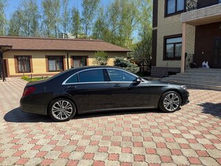 2015 Mercedes-Benz S-Класс 500 Long VI (W222, C217), чёрный, 3599000 рублей, вид 2