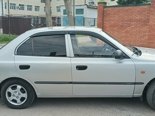 2006 Hyundai Accent ТагАЗ II, серебристый, 350000 рублей, вид 3