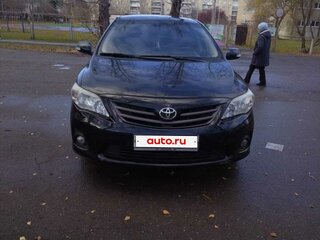 2011 Toyota Corolla X (E140, E150) Рестайлинг, чёрный, 1175000 рублей, вид 2