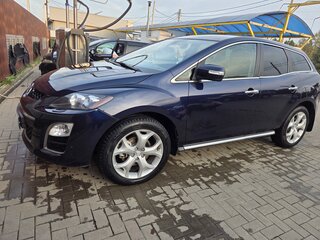 2010 Mazda CX-7 I Рестайлинг, синий, 1070000 рублей, вид 2