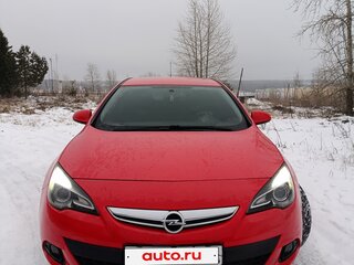 2013 Opel Astra GTC J Рестайлинг, красный, 800000 рублей, вид 2