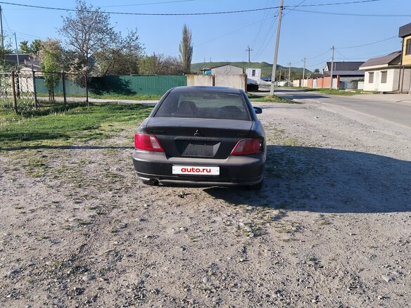 2001 Mitsubishi Galant VIII Рестайлинг, чёрный, 230000 рублей - вид 3