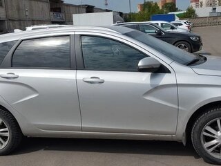 2018 Lada (ВАЗ) Vesta SW I, серебристый, 1100000 рублей, вид 4