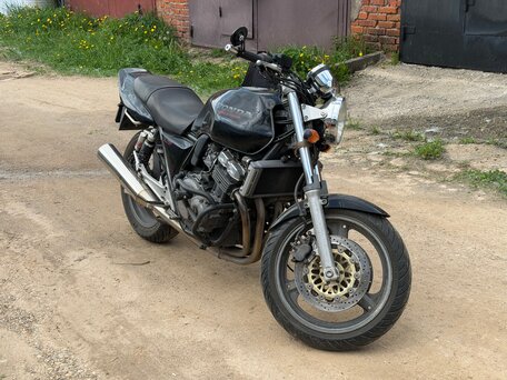 1996 Honda CB 400 Super Four, чёрный, 300000 рублей, вид 5