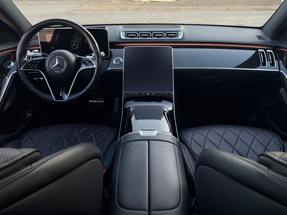 2021 Mercedes-Benz S-Класс 500 Long 4MATIC VII (W223), чёрный, 9200000 рублей - вид 5