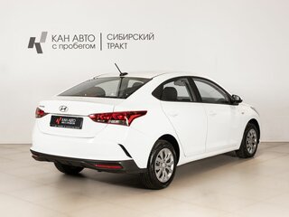 2021 Hyundai Solaris II Рестайлинг, белый, 1612300 рублей, вид 3