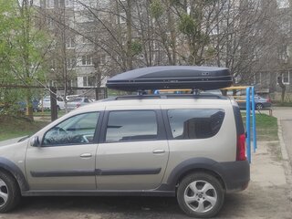 2018 Lada (ВАЗ) Largus Cross I, серебристый, 1500000 рублей, вид 4