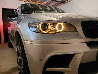 2009 BMW X6 35d I (E71), серый, 1840000 рублей, вид 1