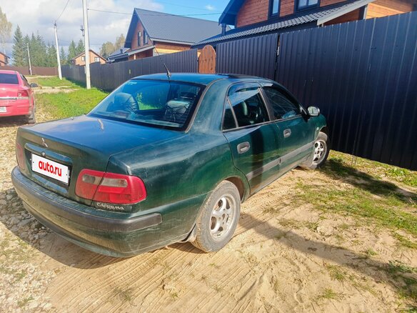1999 Mitsubishi Carisma I Рестайлинг, зелёный, 258000 рублей - вид 3