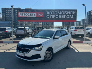 2021 Skoda Rapid II, белый, 1355000 рублей, вид 3