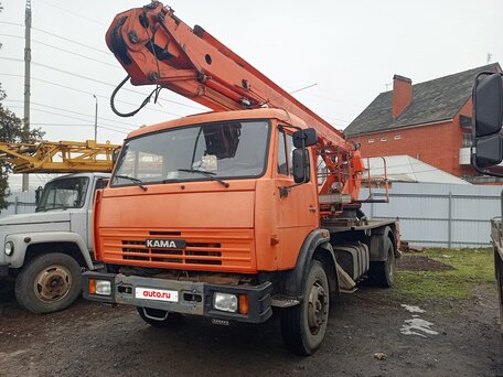 2011 КамАЗ АГП (Автовышки), оранжевый, 4000000 рублей, вид 1