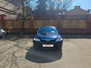 2006 Mazda 6 I (GG) Рестайлинг, чёрный, 650000 рублей, вид 2