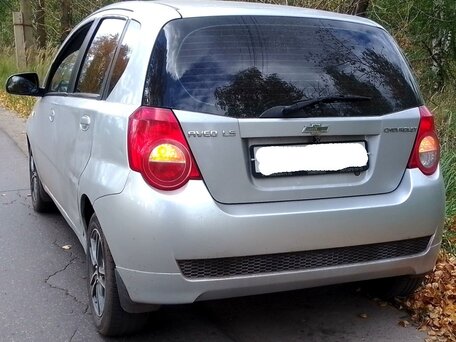 2011 Chevrolet Aveo I Рестайлинг, серый, 260000 рублей, вид 4