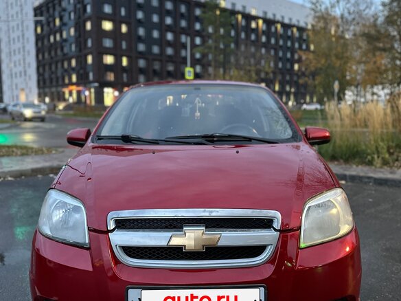 2007 Chevrolet Aveo I Рестайлинг, красный, 400000 рублей - вид 2