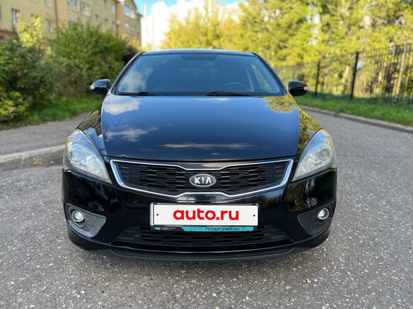 2011 Kia Ceed I Рестайлинг, чёрный, 620000 рублей