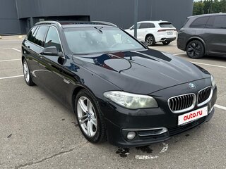 2014 BMW 5 серии 518d VI (F10/F11/F07) Рестайлинг, чёрный, 1850000 рублей, вид 3