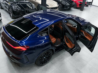 2025 BMW X6 40d III (G06) Рестайлинг, синий, 17700000 рублей, вид 5