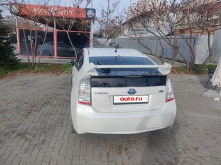 2009 Toyota Prius III (XW30), белый, 599999 рублей, вид 4