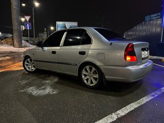 2005 Hyundai Accent ТагАЗ II, серый, 120000 рублей, вид 5