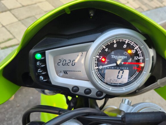 2009 Triumph Street Triple, зелёный, 475000 рублей - вид 6