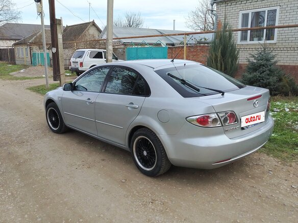 2006 Mazda 6 I (GG) Рестайлинг, серебристый, 499000 рублей - вид 6