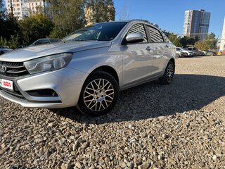 2016 Lada (ВАЗ) Vesta I, серебристый, 590000 рублей, вид 1