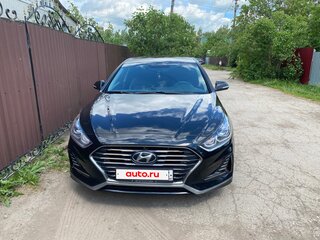 2017 Hyundai Sonata VII (LF) Рестайлинг, чёрный, 1480000 рублей, вид 1
