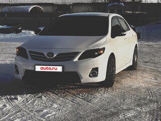 2012 Toyota Corolla X (E140, E150) Рестайлинг, белый, 1080000 рублей, вид 4