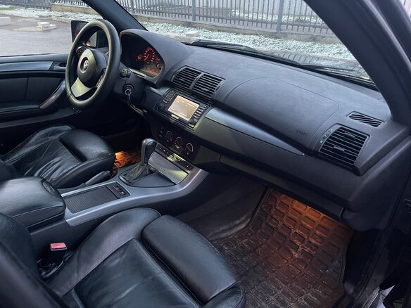 2004 BMW X5 3.0d I (E53) Рестайлинг, чёрный - вид 15