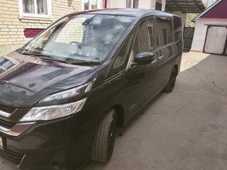 2018 Nissan Serena S-Hybrid V (C27), синий, 1580000 рублей, вид 4