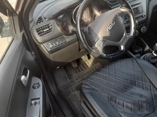 2016 Kia Rio III Рестайлинг, серый, 525000 рублей, вид 5