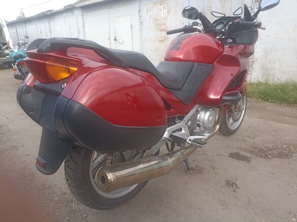 1999 Honda NT650V Deauville, красный, 295000 рублей - вид 4
