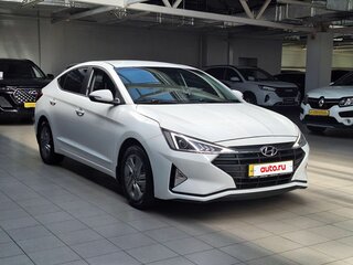 2020 Hyundai Elantra VI (AD) Рестайлинг, белый, 1585000 рублей, вид 1