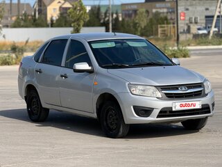 2013 Lada (ВАЗ) Granta I, серебристый, 430000 рублей, вид 3