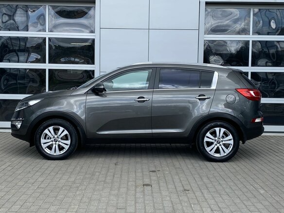 2012 Kia Sportage III, серебристый - вид 3