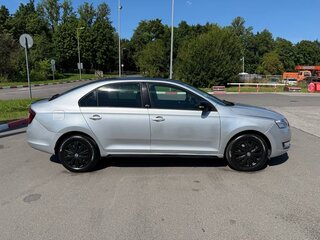 2017 Skoda Rapid I Рестайлинг, серебристый, 1350000 рублей, вид 5
